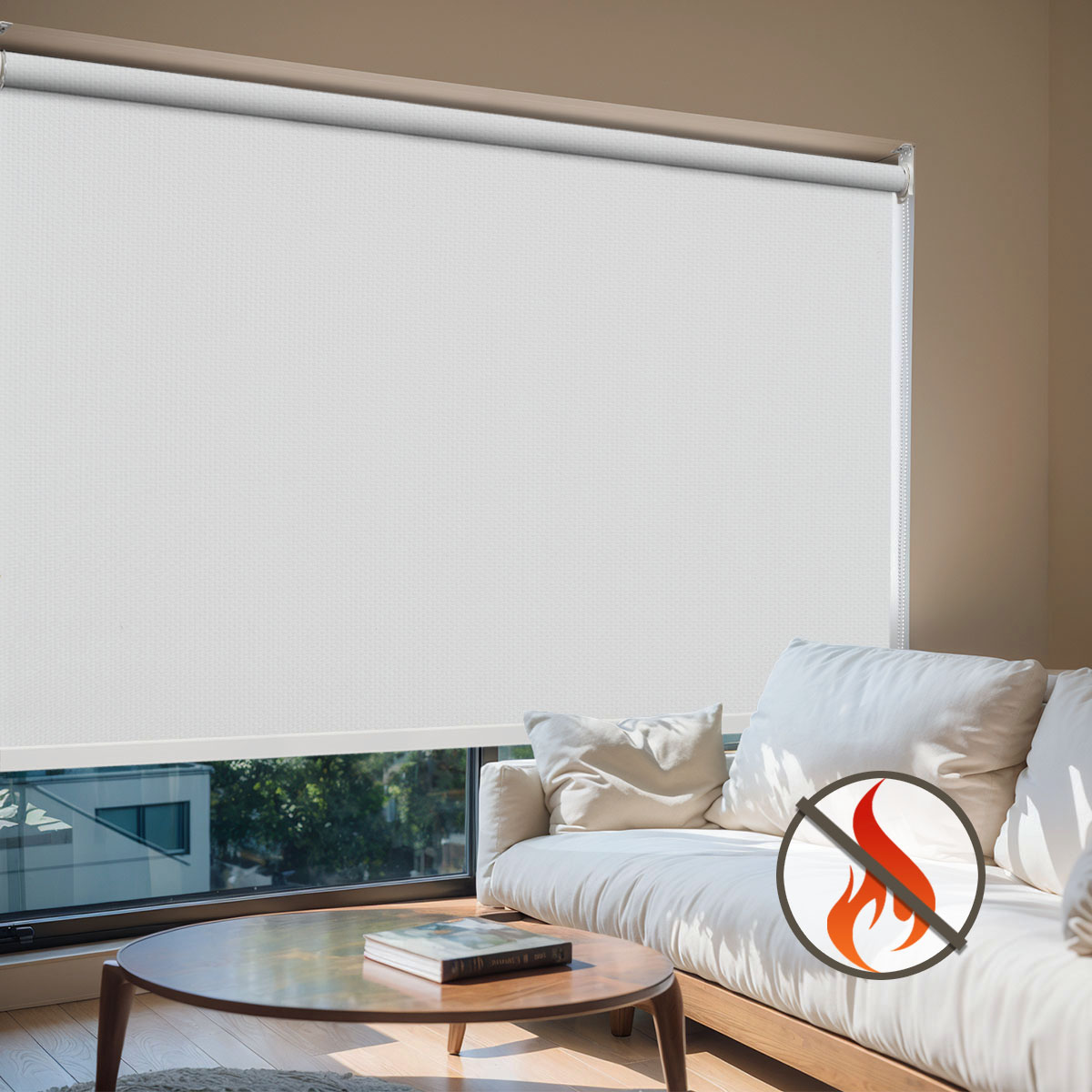 Amazon｜Keego ロールスクリーン 防炎 ロールカーテン カーテンレール